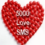 5000 love sms android application logo